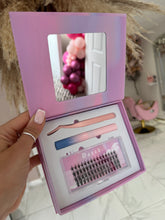 Load image into Gallery viewer, Eyelash individual clusters - wispy style.