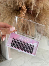 Load image into Gallery viewer, Eyelash individual clusters - wispy style.
